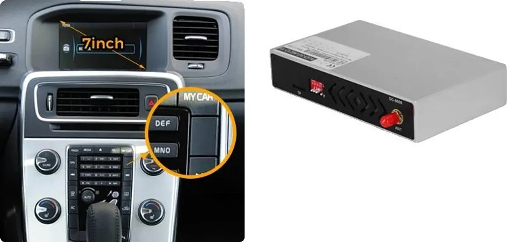 Système CarPlay sans fil pour Naviguer et Reculer avec Caméra 2011-2014