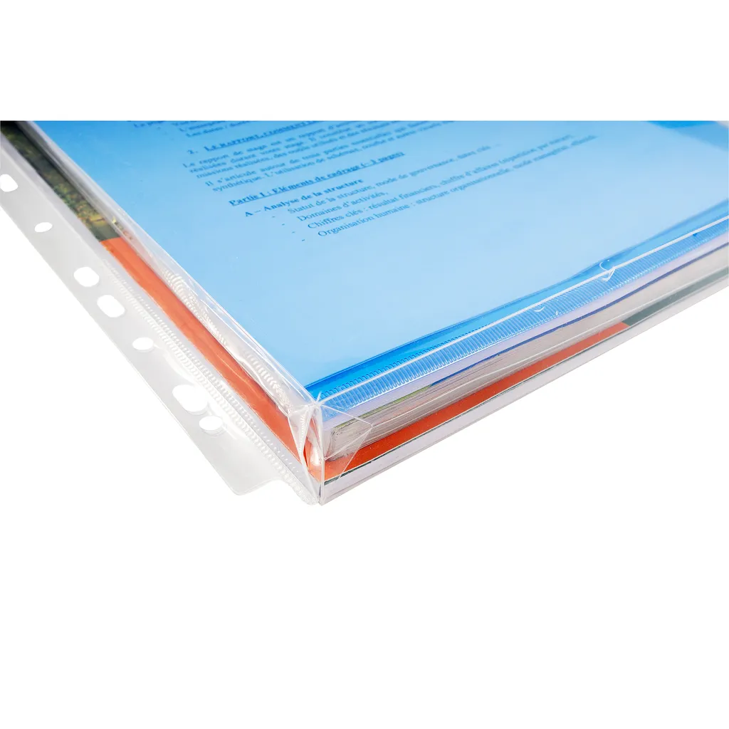 Évitez Documents Perdus avec la Pochette Rabat A4 Exacompta 5503E à Soufflet - 3