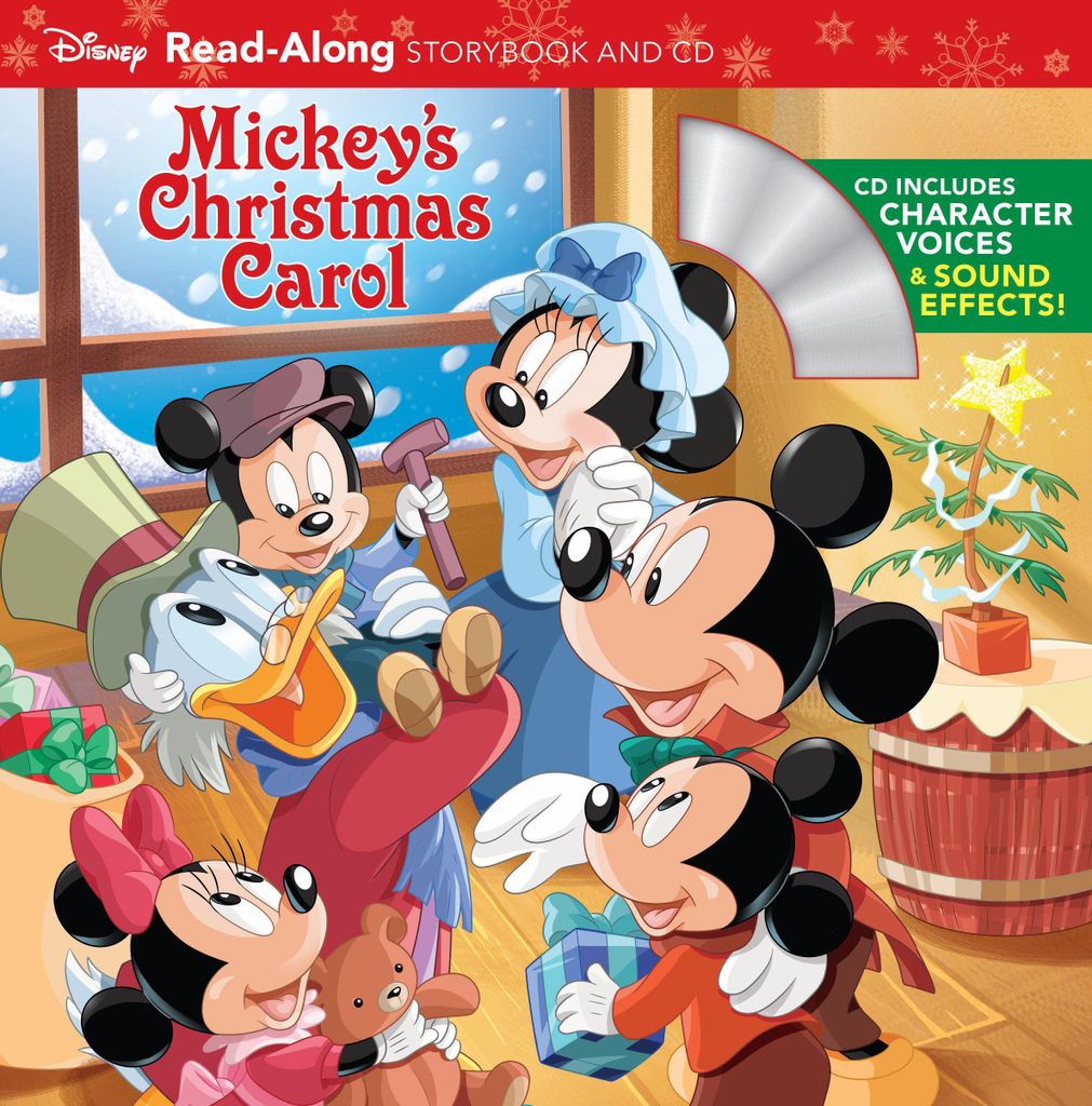 Mickey's Christmas Carol - Geschichtenbuch und CD zum Mitlesen
