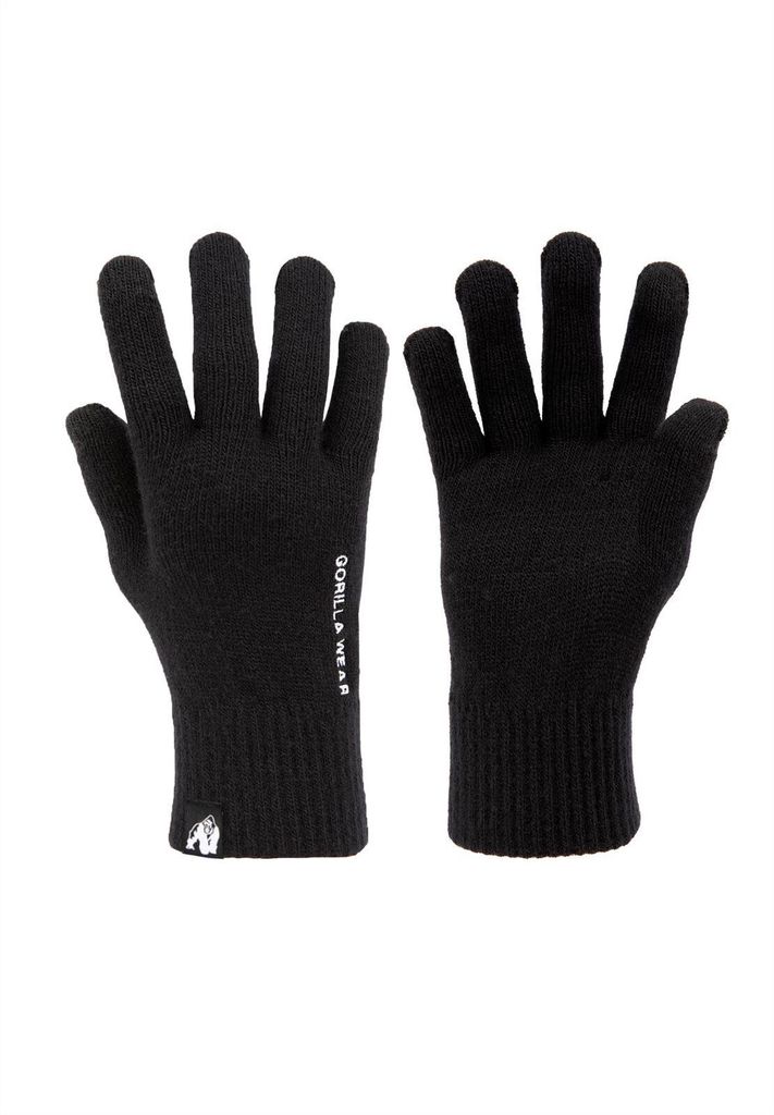 Gorilla Wear Waco Strickhandschuhe Schwarz - M