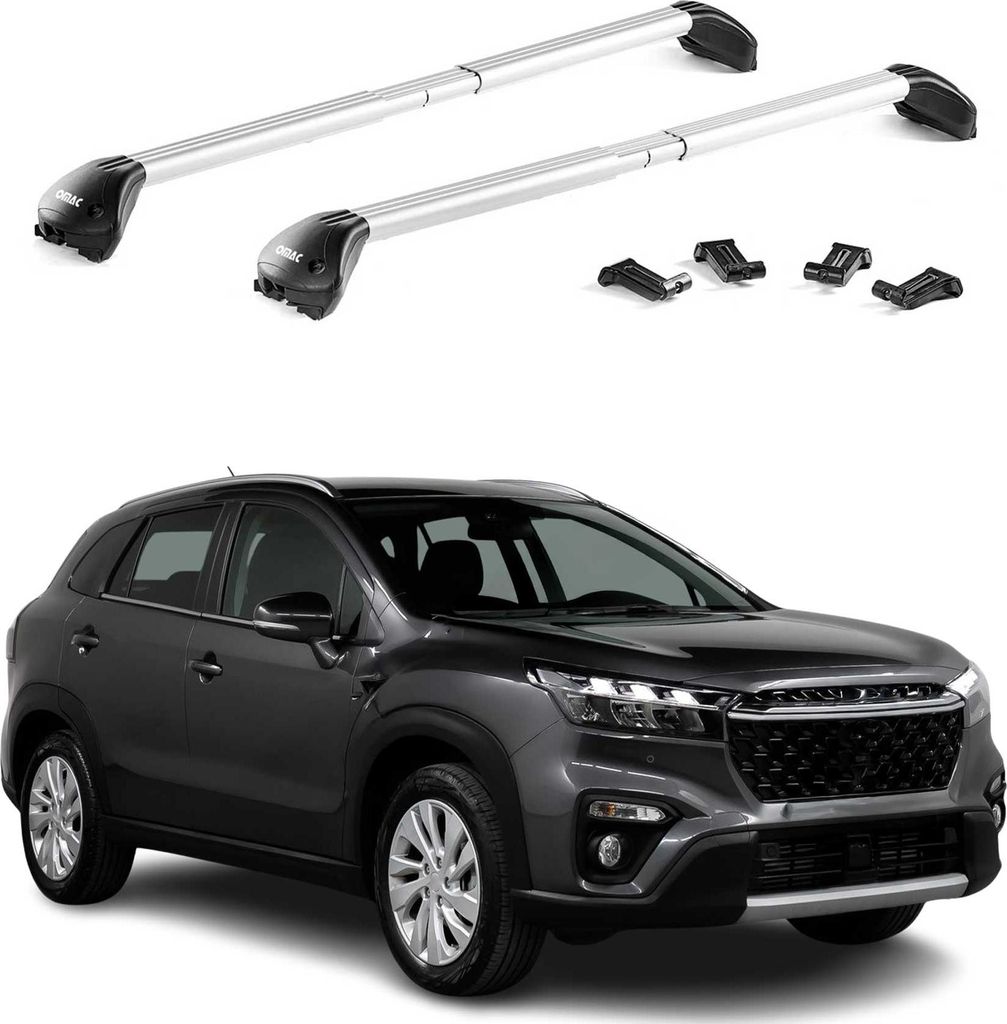 Barres de toit transversales pour Suzuki S-Cross 2022-2025 Image du produit 