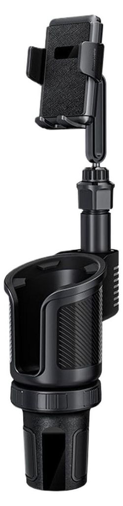 Solidchoice – 2-in-1 Getränkehalter und Smartphonehalterung für das Auto – um 360 Grad schwenkbar
