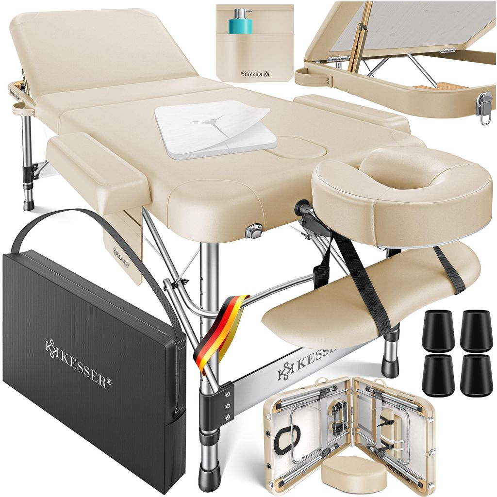 KESSER® Mobile Massageliege klappbar & höhenverstellbar 3 Produktbild 