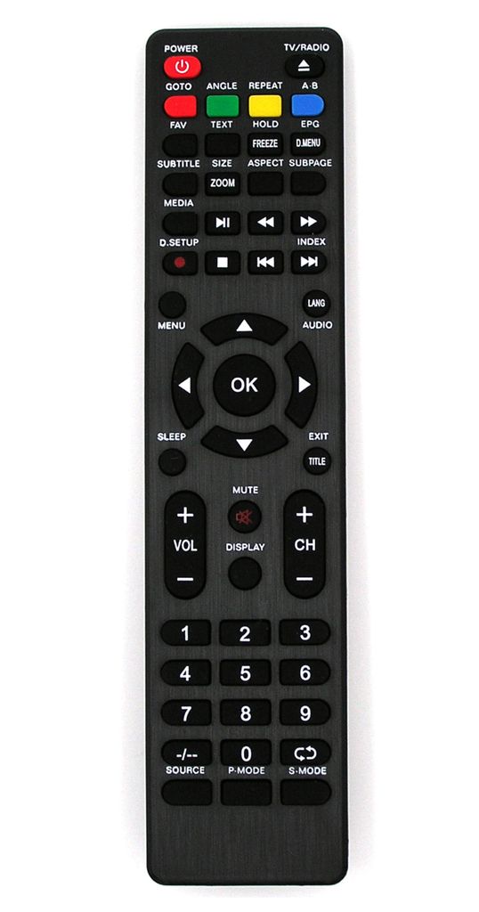 Ersatz Fernbedienung für JTC 2024D / LED Full-HD TV / 61 cm (24 Zoll) Fernseher Remote Control