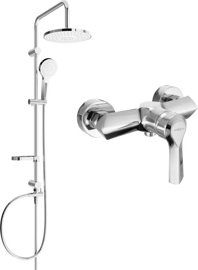 Set Doccia Mexen Erik Cromato 72140205-00 - Relax a Casa