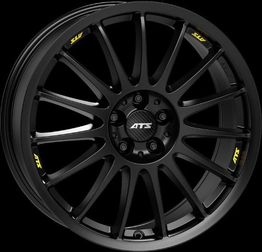 18 Zoll Alufelge ATS Streetrallye 18" 7.5" 4x100 PCD ET38 63.30mm Felge Matt Schwarz