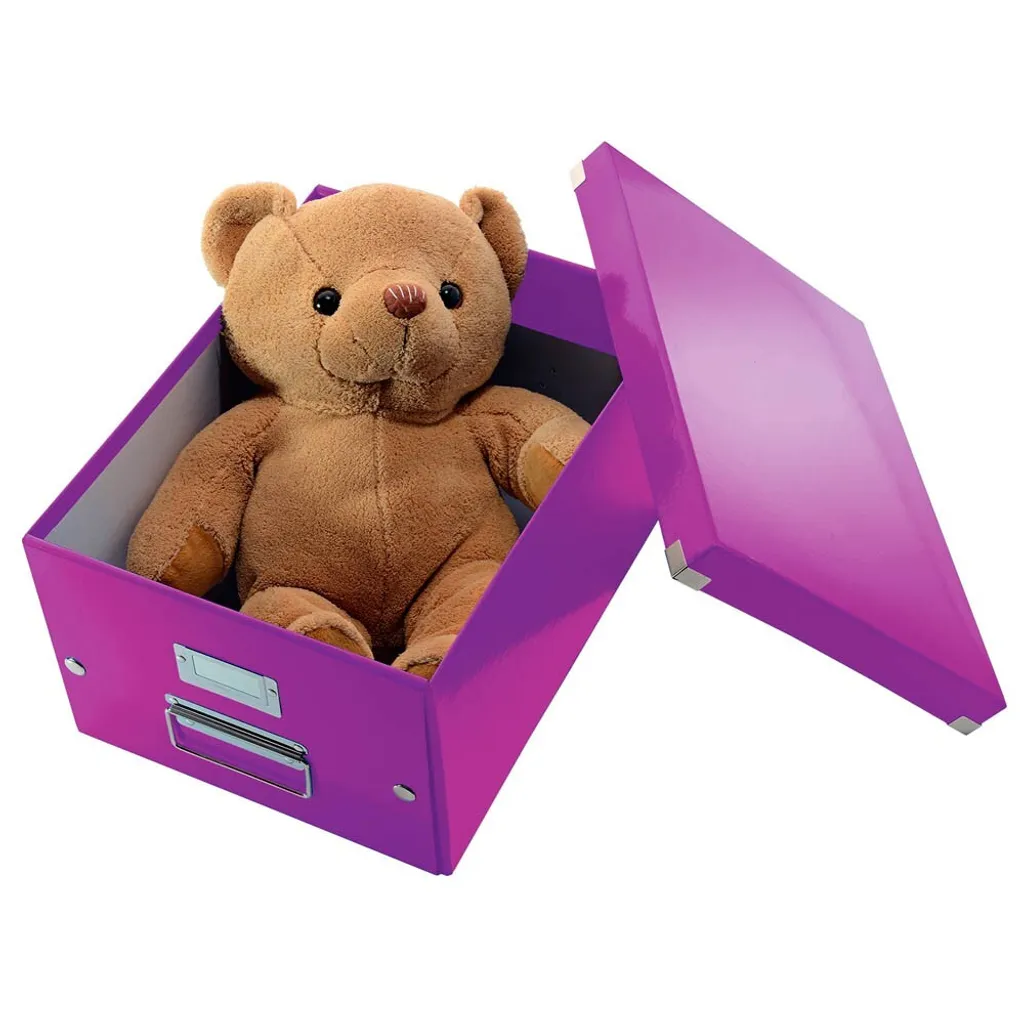Leitz Boîte de classement Click & Store WOW DIN A4 Violet 60440062