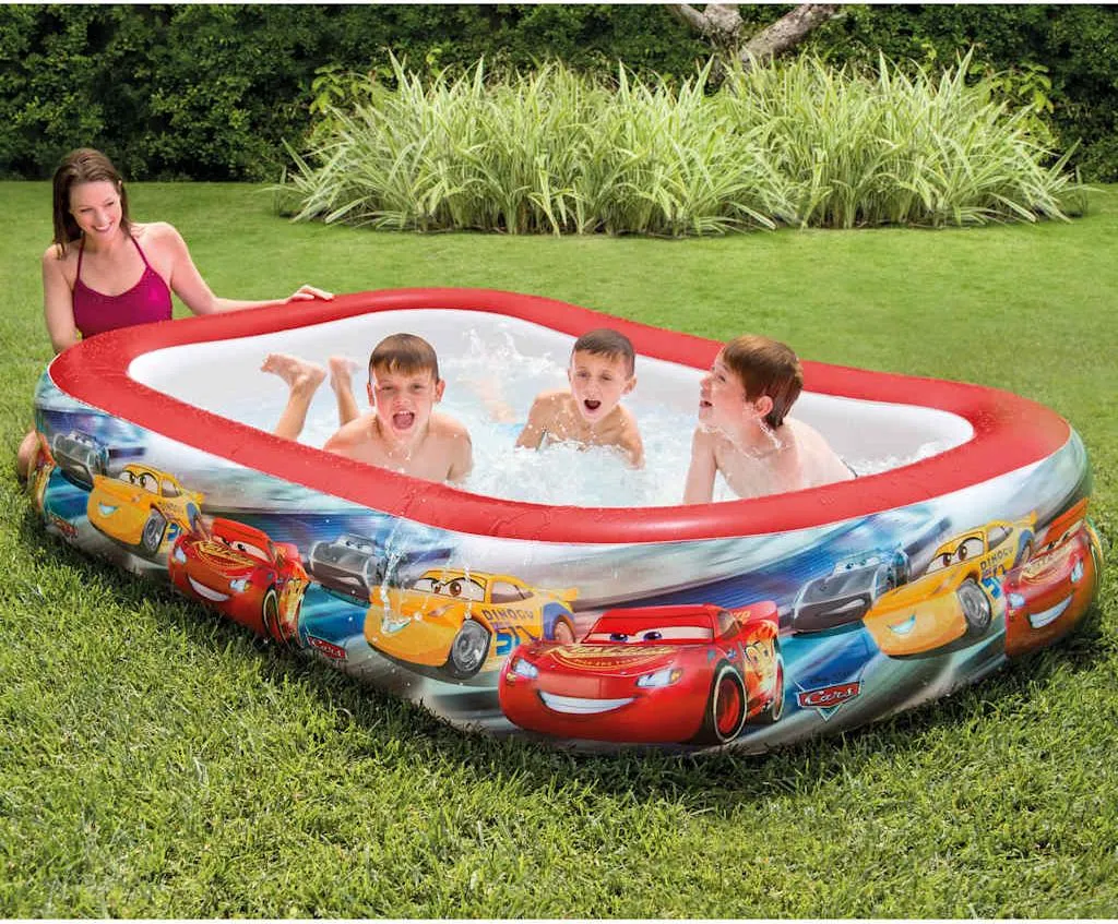 Piscine de jardin pour enfants INTEX Cars 262 cm pour vagues de fraîcheur