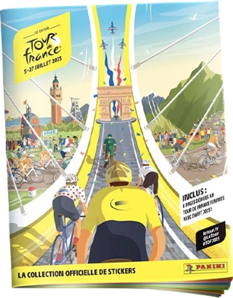 Panini Tour de France 2025 Sticker | 1x Stickeralbum Produktbild 
