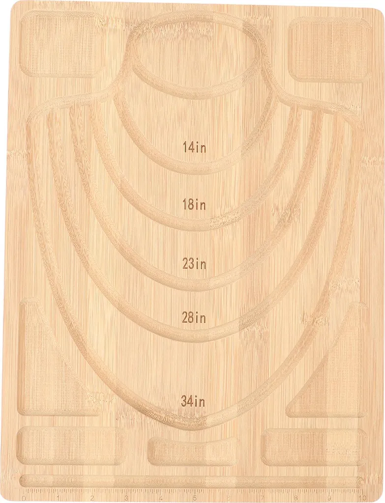 Vassoio per Gioielli in Bambù | Organizer Perline Professionale