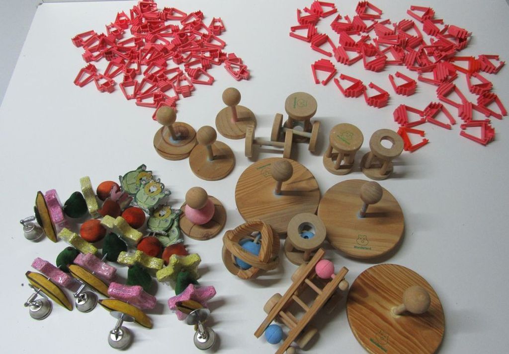 Posten mit 108 Teile Halterung für Salzleckstein Kaninchen Nager Kleintiere