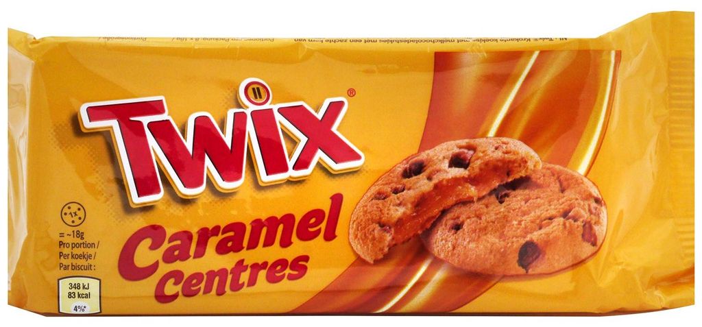 Twix Cookies Caramel Centres 144g Produktbild 