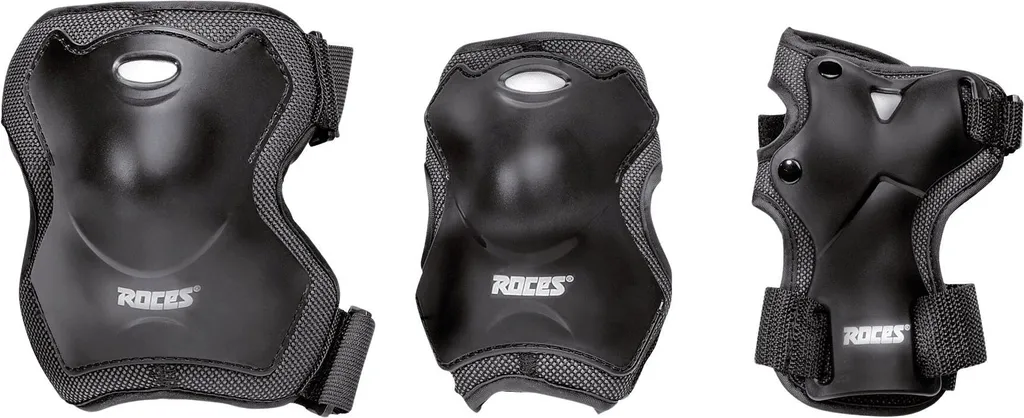 Set de Protection pour Roller et Skate Pack 3 Pièces Taille Adulte
