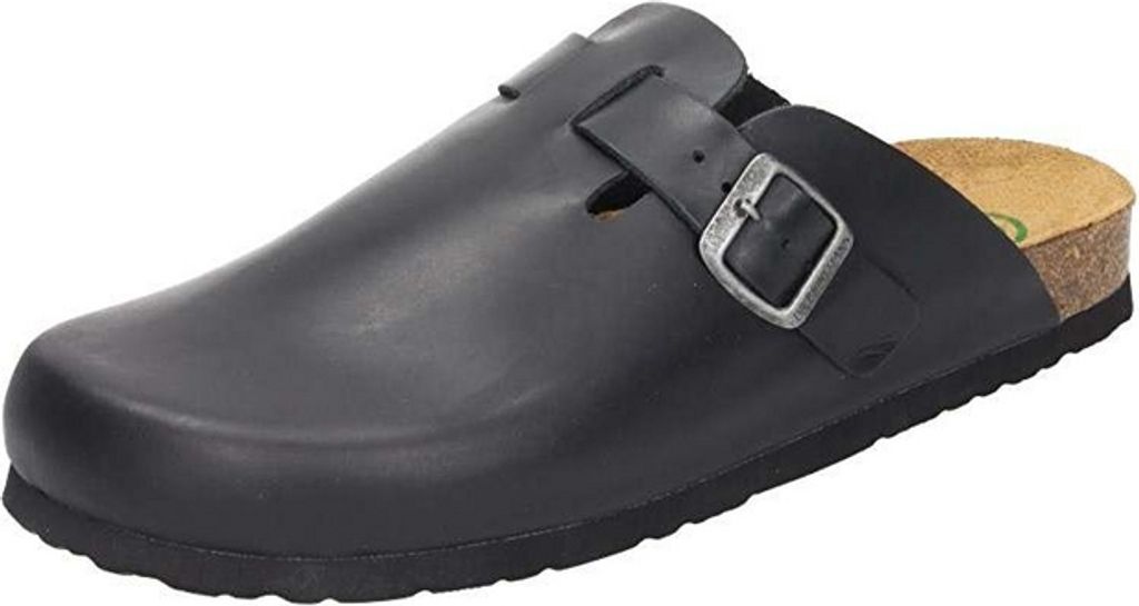 Dr. Brinkmann Nerpio Clogs Weiche Lederdecksohle, Gepolstertes Naturform-Fußbett, Robust und bequem