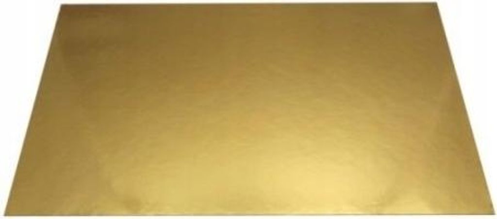Rechteckiger Goldsockel 60x40 cm 1 Stk. Produktbild 