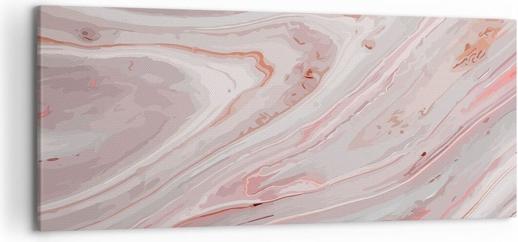 Bild auf Leinwand - Leinwandbild - Abstraktion modern - 120x50cm - Wand Bild - Wanddeko - Leinwanddruck - Bilder - Kunstdruck - Wanddekoration - Le...