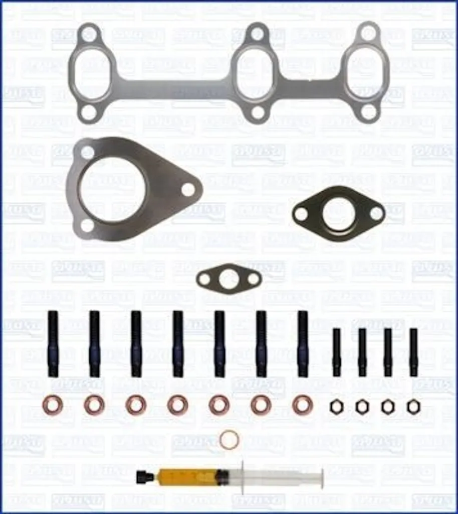 Kit de montage turbocompresseur AJUSA avec joints pour AUDI A2 TDI