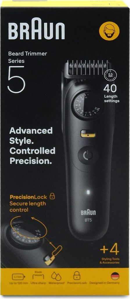 Braun Series 5 BT5520 Bartschneider Barttrimmer Produktbild 