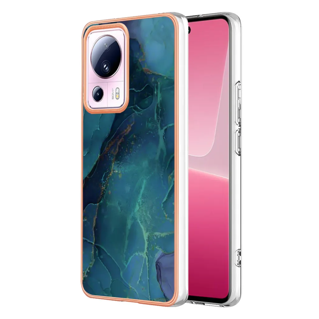 Custodia Professionale Xiaomi 13 Lite Verde - TPU Antiurto Fantasia