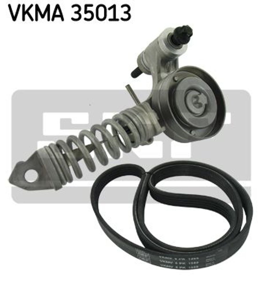 SKF Keilrippenriemensatz für Opel Agila Astra Corsa Meriva Suzuki Wagon