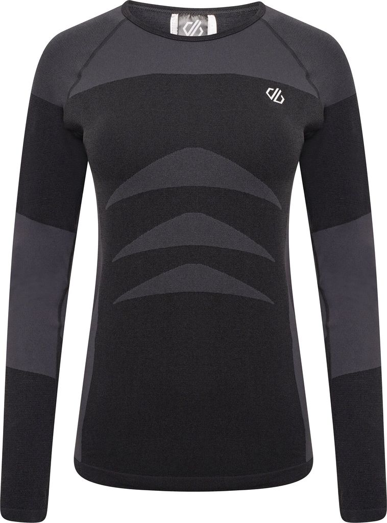 Dare 2B - "In The Zone II" Base Layer Oberteil für Damen Langärmlig RG11219 (S) (Schwarz)
