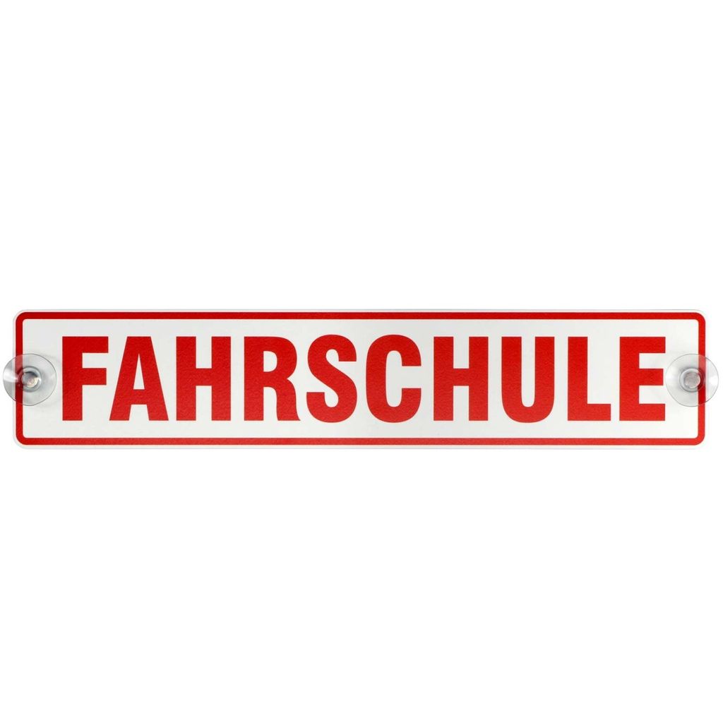 Schild Autoschild Naturschutz Mit Saugnapf Wetterfest 40 X 8 Cm GREEN