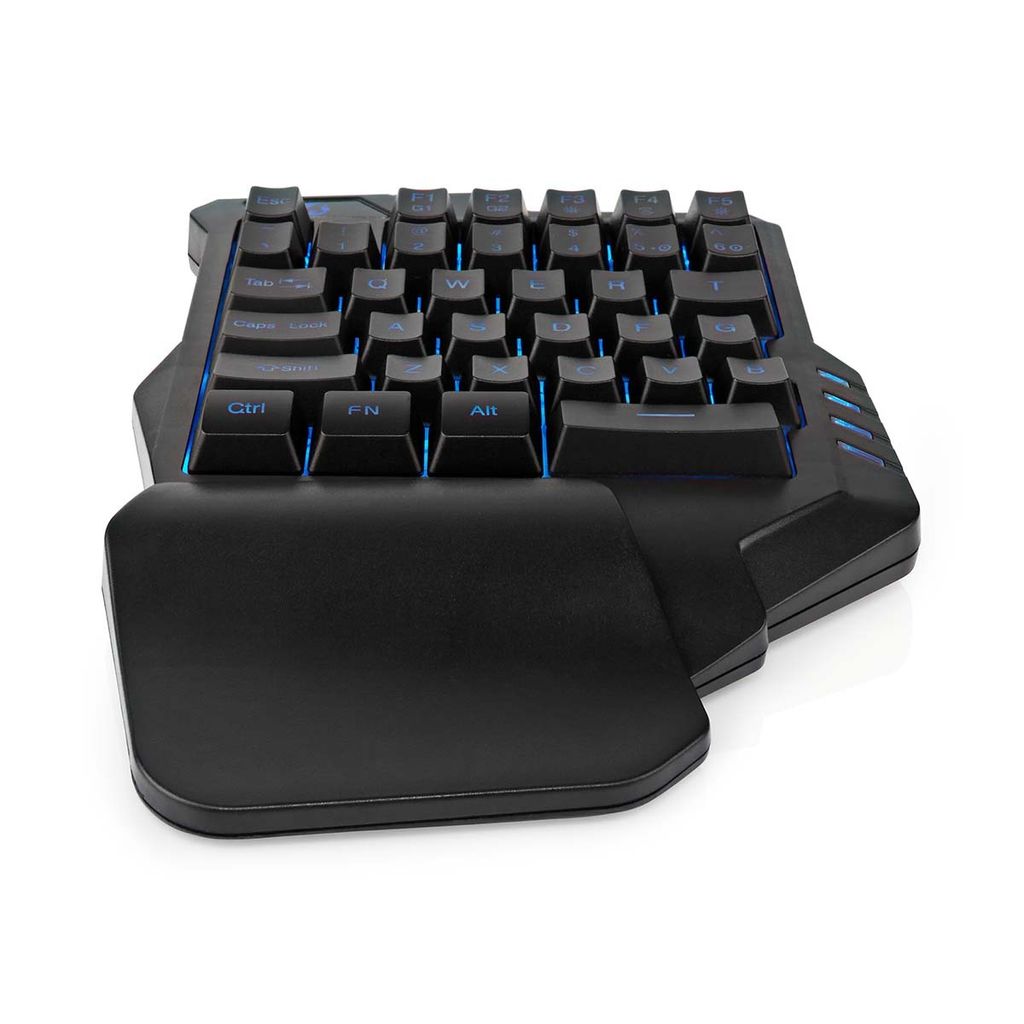 Nedis GKBDS110BK, Mini, Bekabeld, USB, Membraantoetsen, Productafbeelding 
