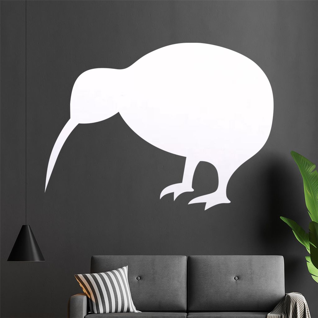 Kiwi Wandtattoo in 6 Größen - Wandaufkleber Wall Sticker - Dekoration, Küche, Wohnzimmer, Schlafzimmer, Badezimmer