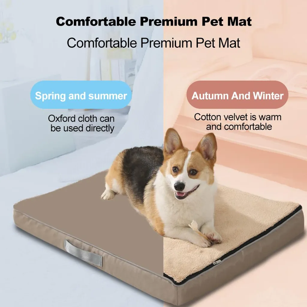 Panier pour chien lavable fini les odeurs avec ce tapis imperméable