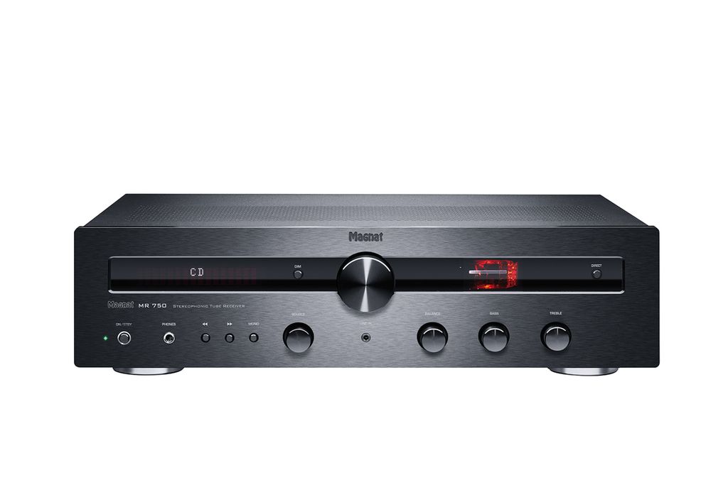 Magnat MR 750, Stereo Hybrid-Receiver mit Transistor- und Produktbild 