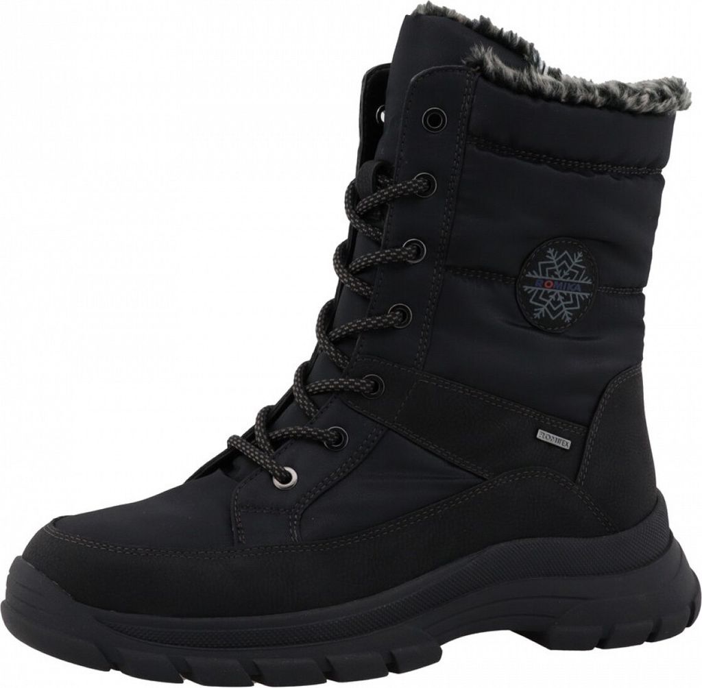 Romika  Damenschuhe Stiefel Gefüttert Winterstiefel Schwarz Produktbild 8