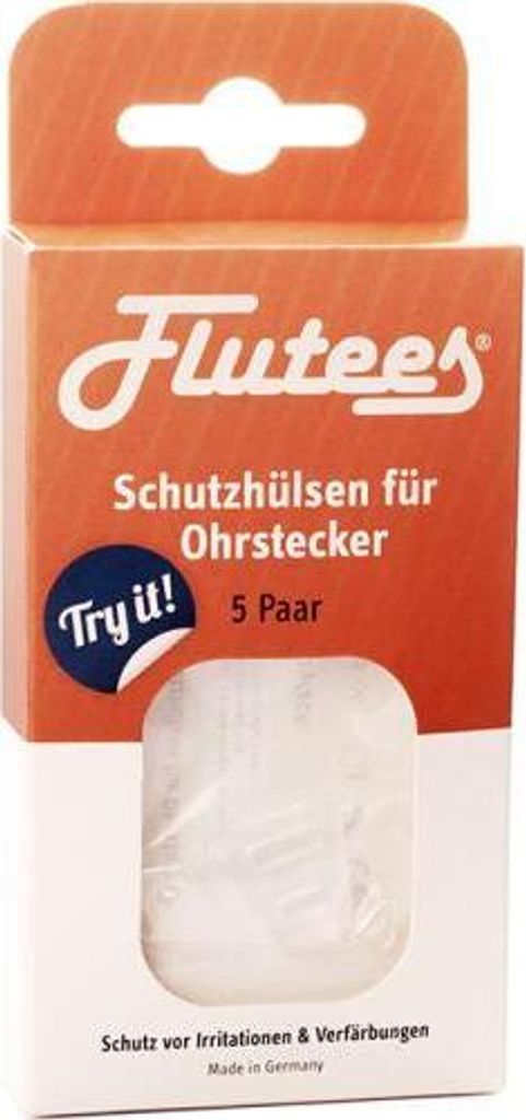 FLUTEES Schutzhülsen für Ohrstecker Produktbild 