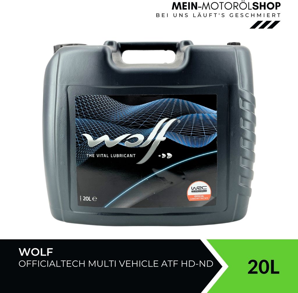 Wolf OfficialTech Multi Vehicle ATF HD-ND 20 Liter (1049511)