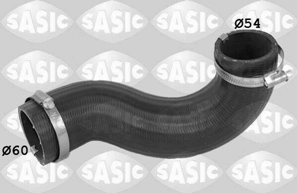 SASIC 3336218 Turbo Ladeluftschlauch für FORD Transit Mk6 Kasten (V347, V348, FA) Transit Mk6 Bus (V347, V348, FD, FB, FS, FZ, FC)