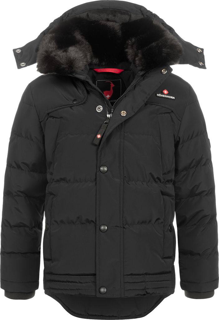 Höhenhorn Bergoo Kinder Winter Jacke Schwarz Gr. 152 Produktbild 