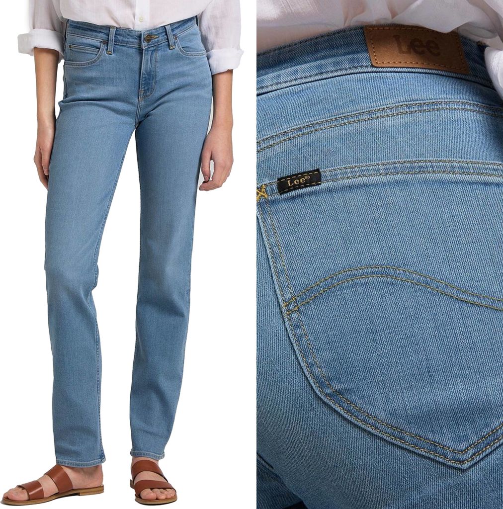 LEE, Damen Jeanshose, Straight fit, MARION, W29 L31, Blau, Produktbild 