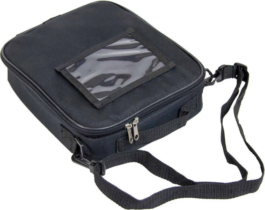 Housse de protection TecMate en nylon noir avec fermeture zippée