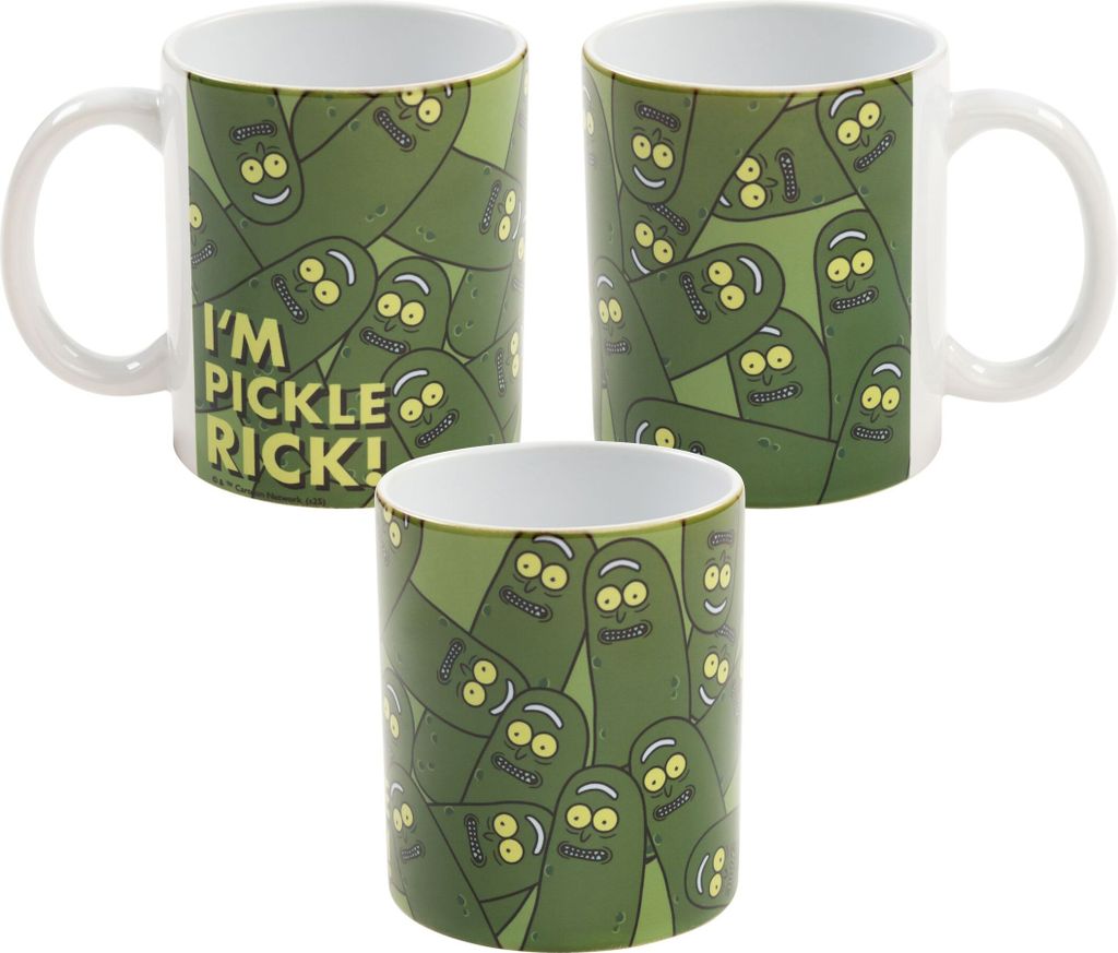 Rick and Morty Tasse - I'm Pickle Rick Allover Kaffeetasse Produktbild 