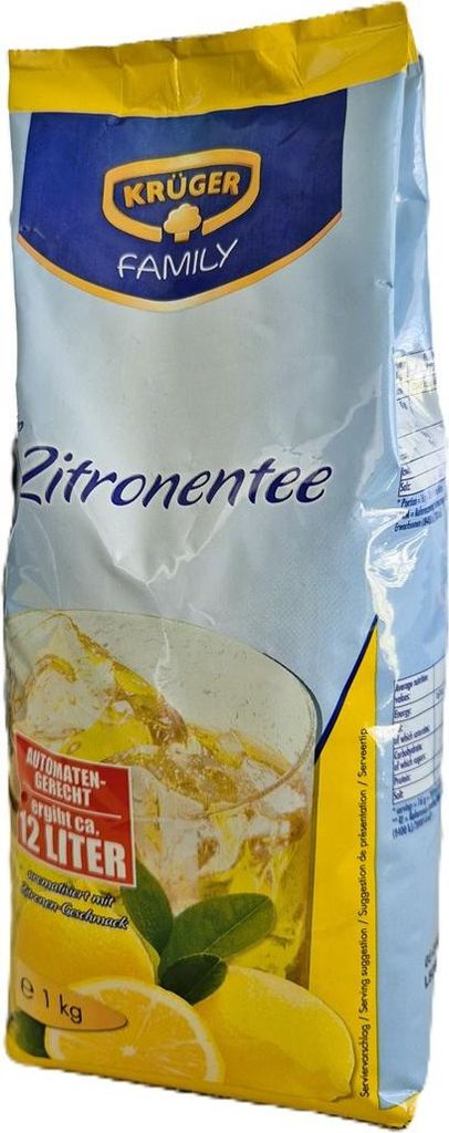 Herbata cytrynowa w proszku typu Krüger do 12-litrowego Zdjęcie produktu 