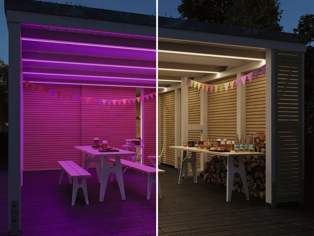 Rallonge électrique extérieure IP44 SimpLED 2,5m DC 24V pour jardin