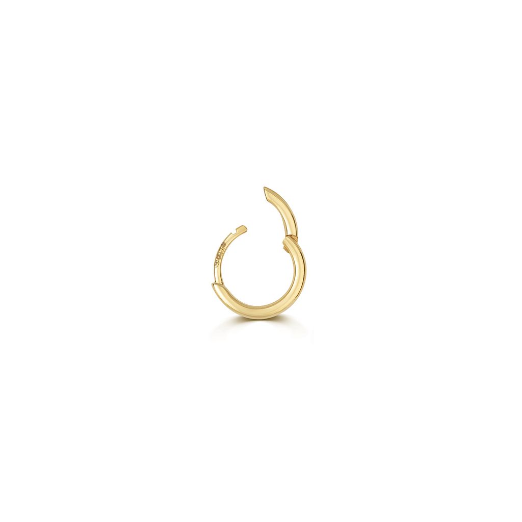9 Karat (375) Gold Damen - Einzel Knorpel Creole - 7mm; TRS35188MM7