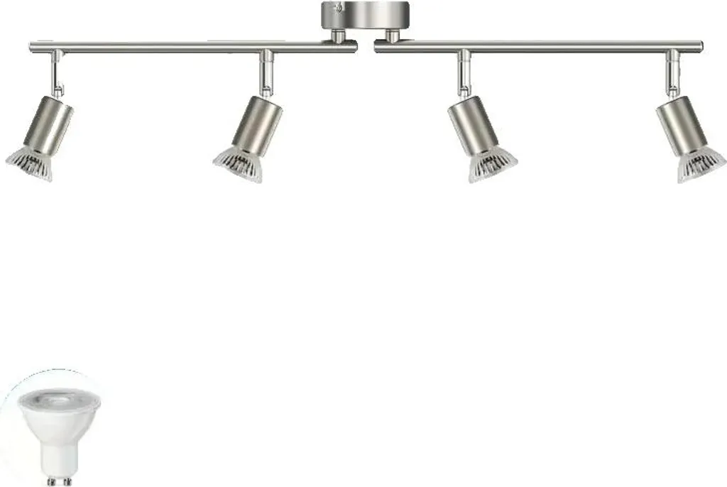 Lustre Moderne Blanc pour Salon et Salle à Manger avec Option Variateur