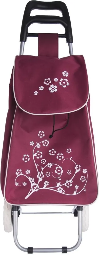 Carrello spesa Orion Carrello spesa Carrello spesa Borsa spesa su ruote rosso vino 30 L 25 kg