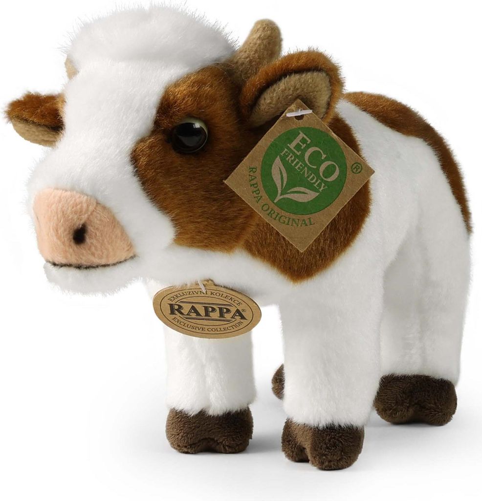 RAPPA Mucca di peluche 23 cm ECO-FRIENDLY Immagine del prodotto 