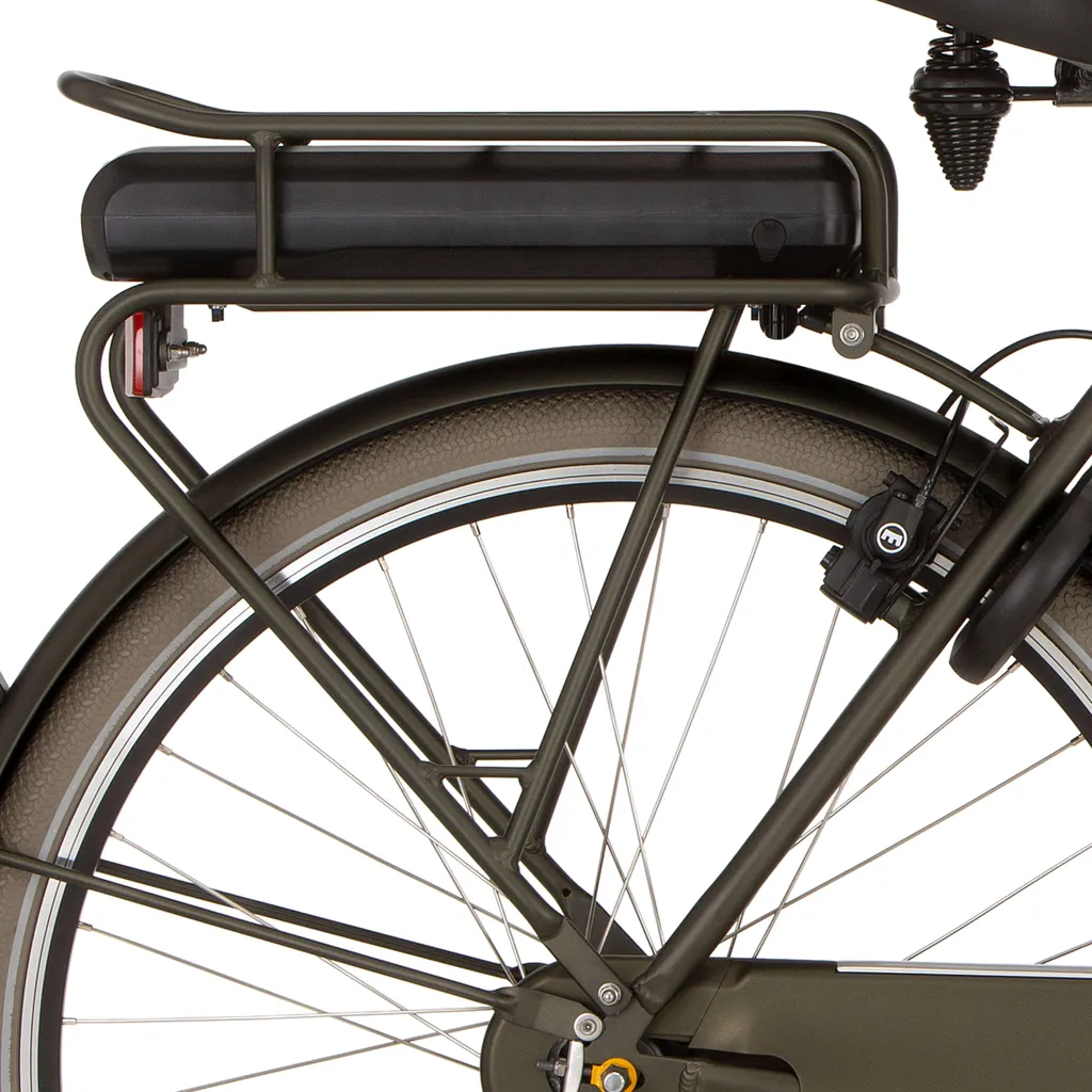 Porte-bagages arrière Cortina E-U4 Bafang Elegance Green Matt - Robuste
