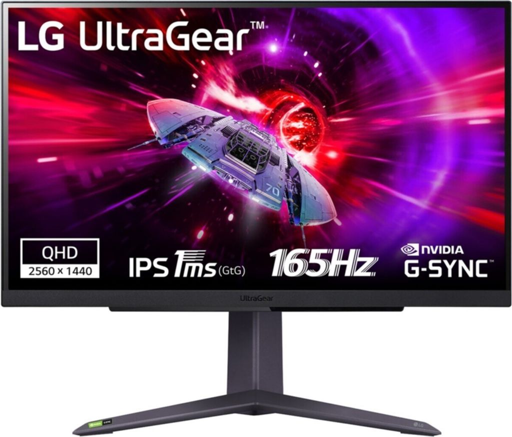 LG 27GR75Q-B.AEU Gaming Monitor 68,6 cm (27,0 Zoll) schwarz