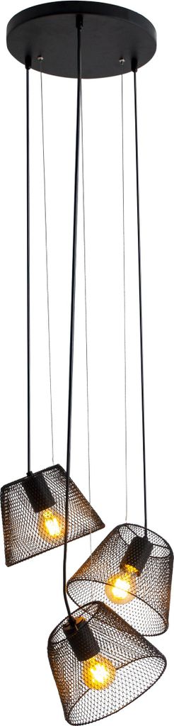 Näve Leuchten 3er Pendelleuchte "KORIE" Ø: 20cm 3er Pendelleuchte "KORIE" Ø: 20cm Pendelleuchten - 3er Pendelleuchte "KORIE" D: 20cm, Hängelamp...
