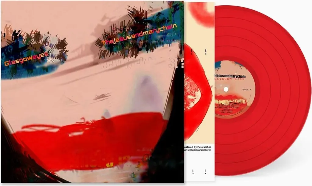 Vinyle Glasgow Eyes par The Jesus And Mary Chain - Édition Clear Red LP