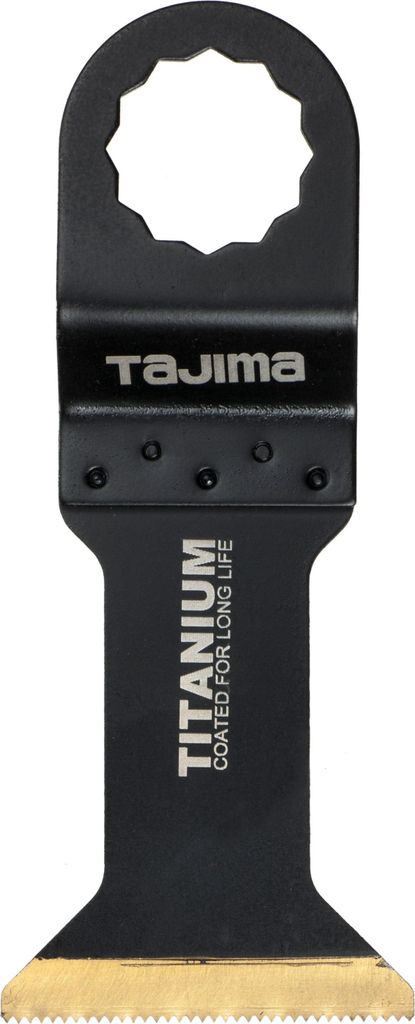 Tajima Säge-Zubehör Sägeblatt für Multitool Sternaufnahme 44 mm Titan-Bi-Metall