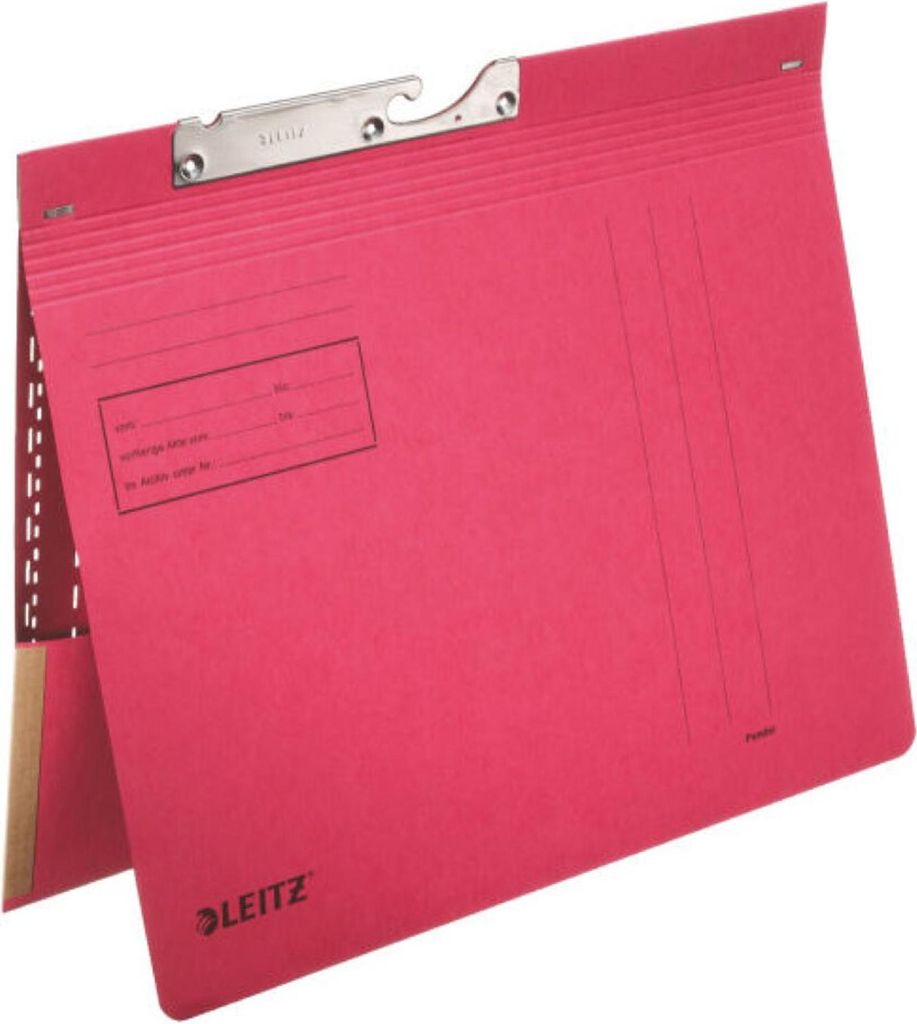Combi Pendelhefter kaufmännische Heftung mit Tasche rot Produktbild 